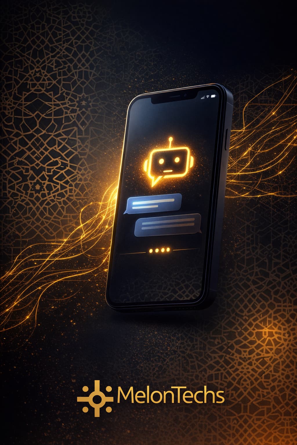 MelonTechs AI automation social media post — vertical portrait for Instagram/TikTok