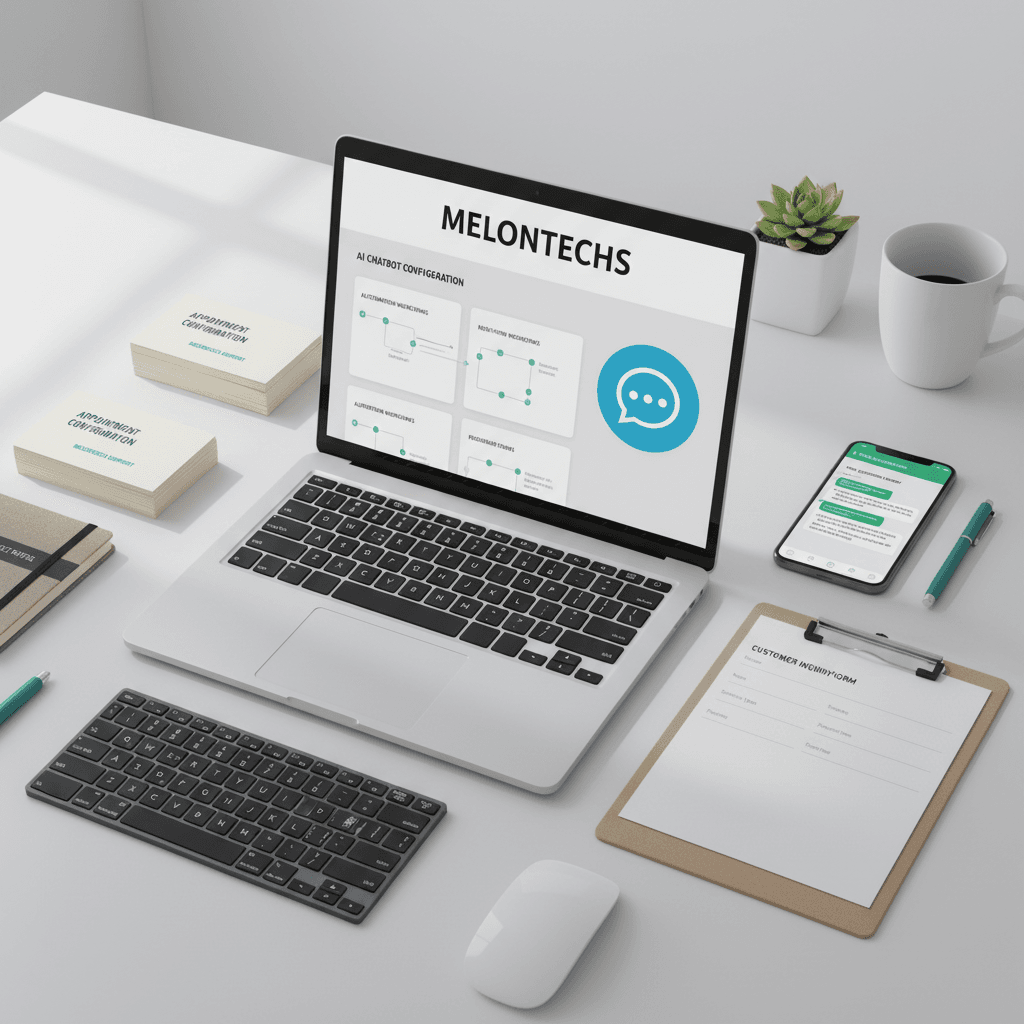 لوحة تحكم ميلونتكس تعرض أتمتة الدردشة والعملاء